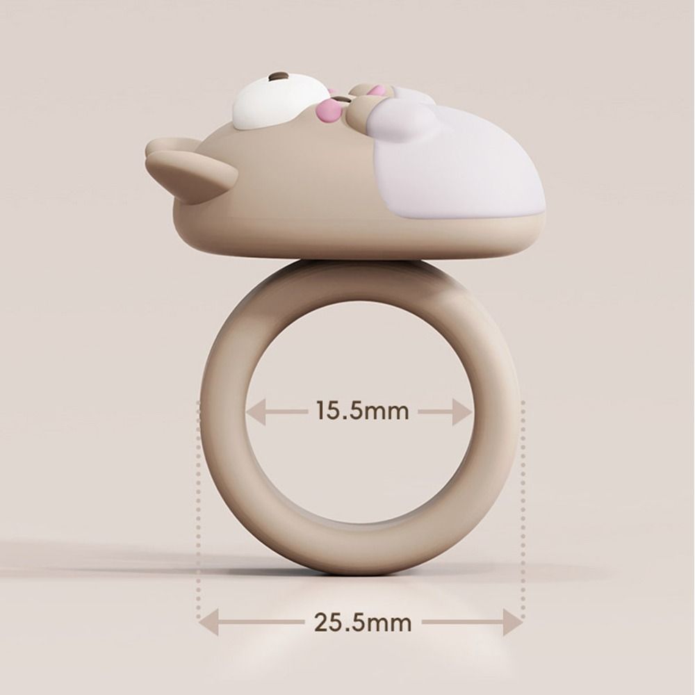 Silicone Door Handle Impact Pad Anti-Shock Punch-free Wall Protector Cartoon Silent Door Handle Anti-collision Ring