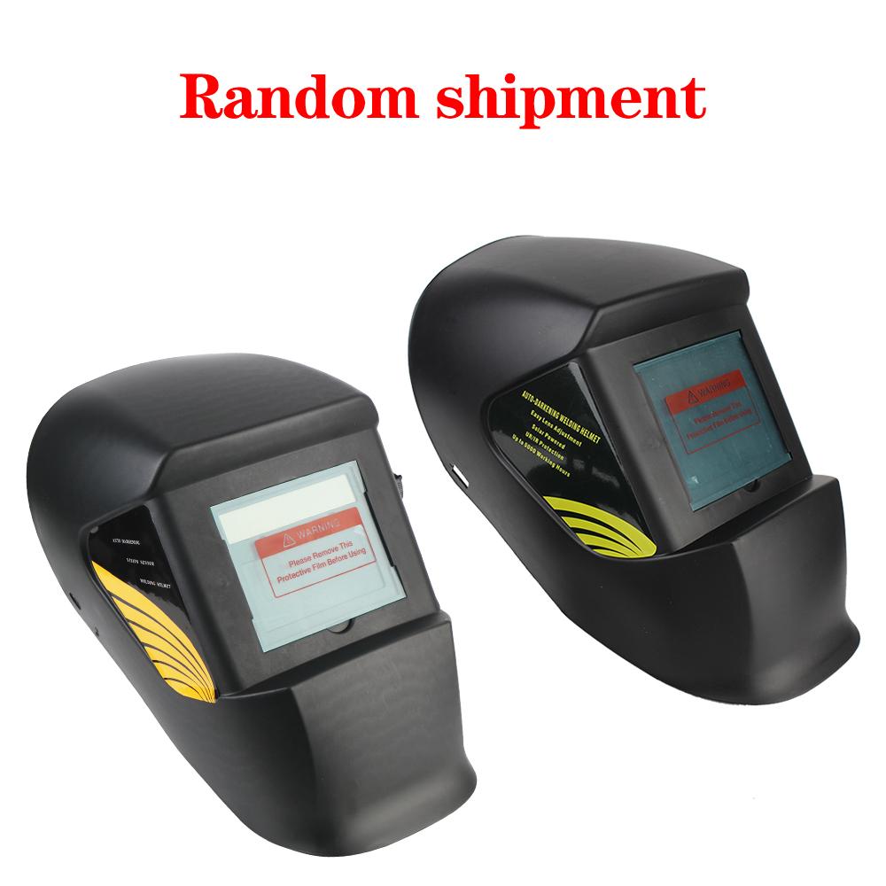For Arc Weld Grind Cut Solar Power Welding Helmet Automatic Dimming Large View True Color Lens Auto Darkening Welder Mask Welding Mask