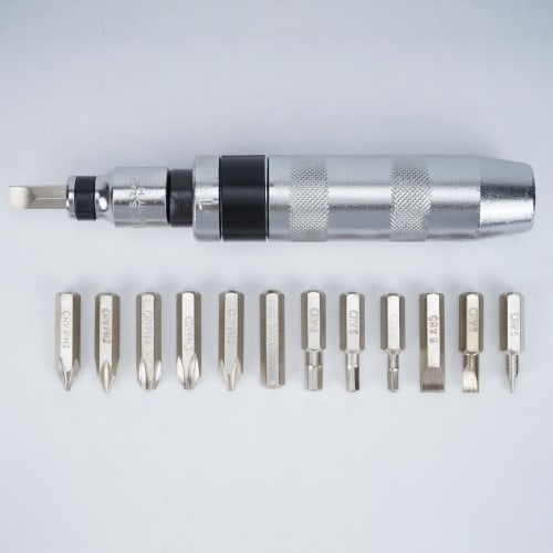 aleawol 14-Piece Impact Driver Set for Motorcycles, Boats, Bolts, and Metalwork, Removes Broken Screws, Rusty Screws, and More, Powerful Rotation, Mul