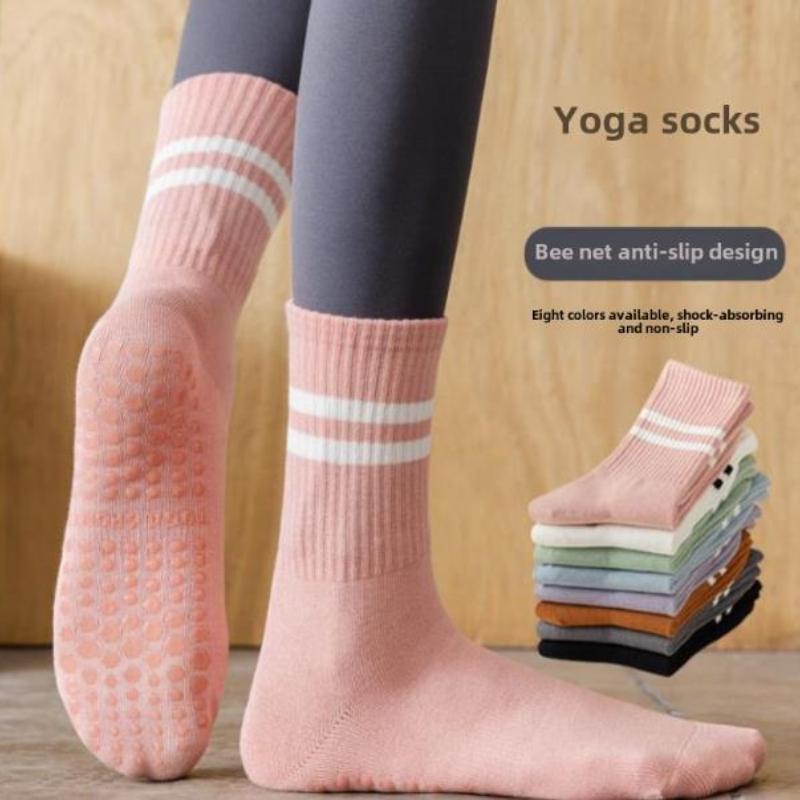 Pilates Socks With Grips For Women Yoga Socks Barre Socks Non Slip Socks Of 1/2/3/6Pairs