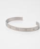 Maison Margiela Bangle SI8UY0003 SV0129 Brand 7 Numbering, Women's, Silver, Size [Used]