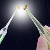 Baby Ear Cleaner Spoon Led Flash Light Ear Wax Curette Picker Visual Children Earpick Eer Wax Dig Remover Ear Nose Novel Tweezer
