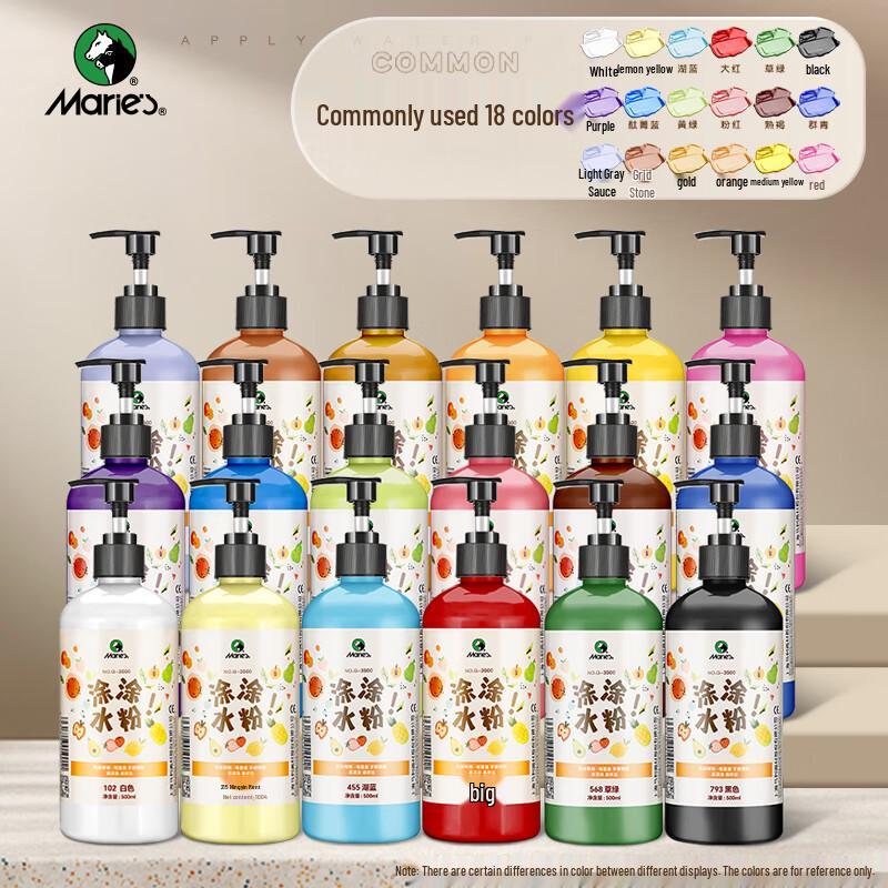 Mali Kids Washable Gouache Paint Set 250ml