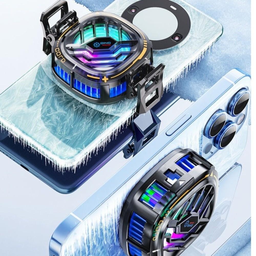 Back Clip Design Magnetic Phone Cooler Safy Ice Cooling Technology Semiconductor Radiator Universal Compatibility Stability