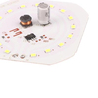 5W 10W 15W 20W Geeignet für hohe Helligkeit 220V Linear Dob Kein Treiber erforderlich LED-Chip Perle Platte Lichtquelle Platine