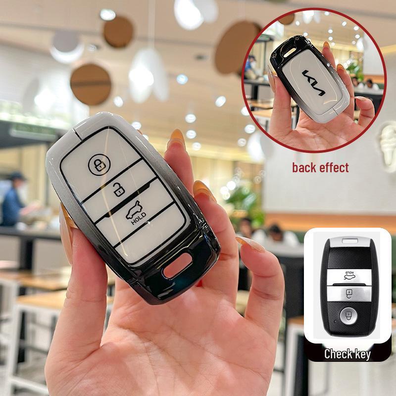 Kia Huanchi KX3/K4/KX5/KX7 2023 Intelligente Metall-Autoschlüsselhülle