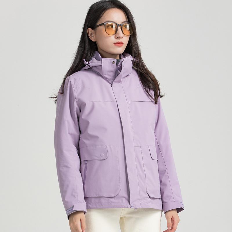 

Куртка-подстежка из пуха три в одном женская уличная всепогодная водонепроницаемая теплая куртка с графеном мужская групповая покупка 4XL