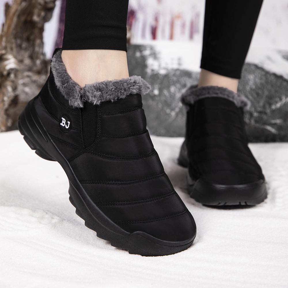 Women'S Plush Thick-Soled Boots, Women'S Shoes, Women'S Waterproof Boots, Winter Fashion Snow Boots, Women'S Boots  New Model
