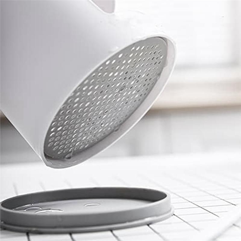 Drain Storage Cages, Separate Racks, Bathroom Toothbrush Paste Storage Boxes, Kitchen Household Storage Boxes Durable White