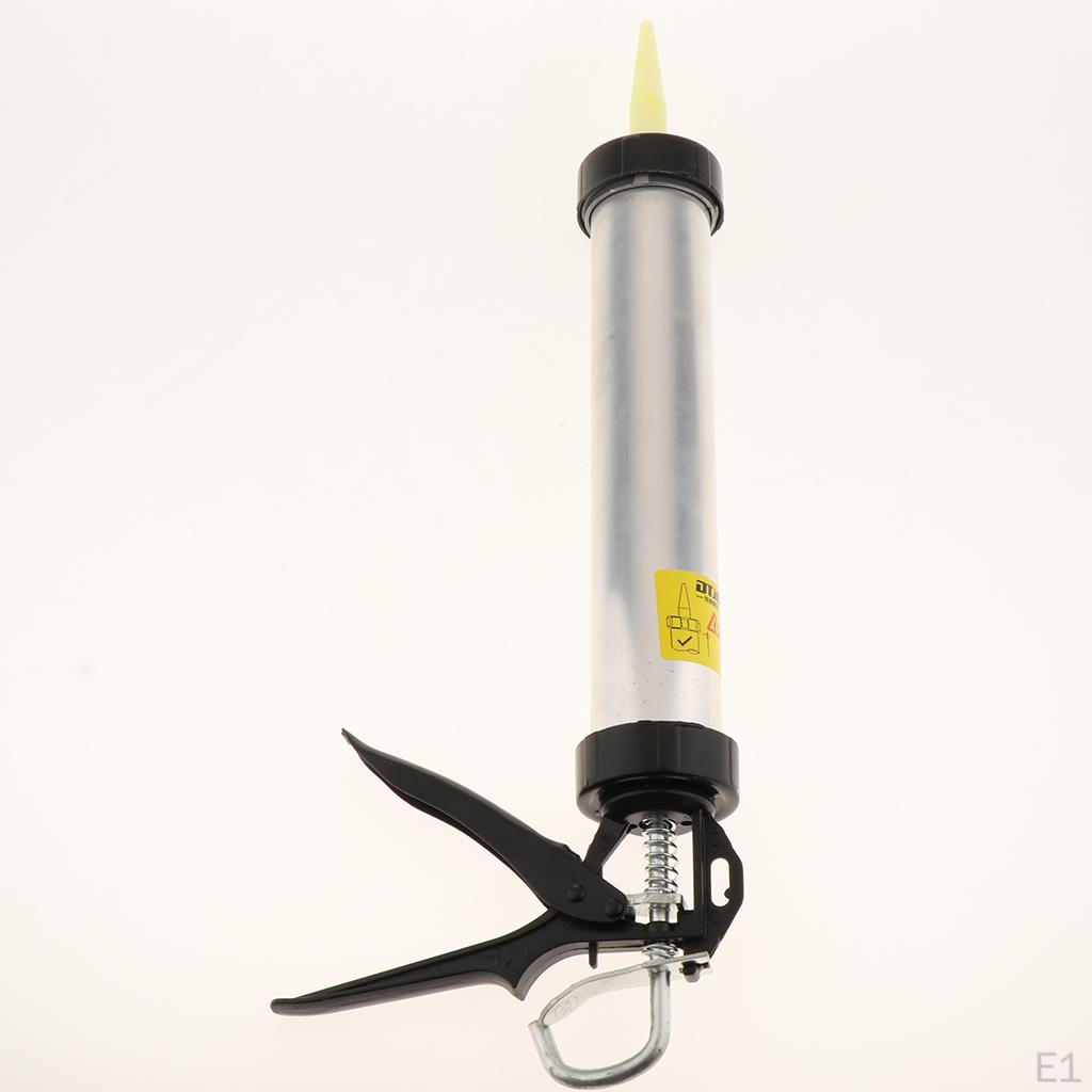12 Inch Sausage Caulking Aluminum Alloy Barrel Hand Drive