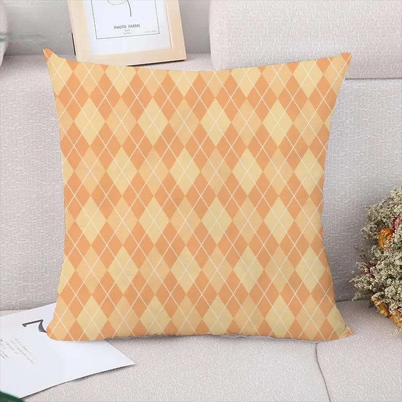 Einfaches Muster Dekorative Kissenhülle Wohnzimmer Büro Zuhause Kissenhülle Auto-Ornamente