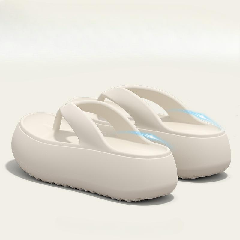 Nové huňaté boty se silnou podrážkou jsou módní, všestranné a protiskluzové plážové žabky