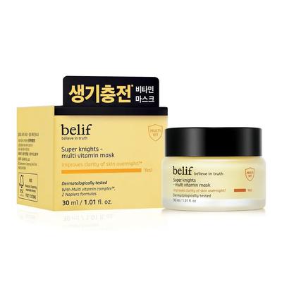 Belif Masque Multi-Vitamines Super Knights 30ml (NOUVEAU)