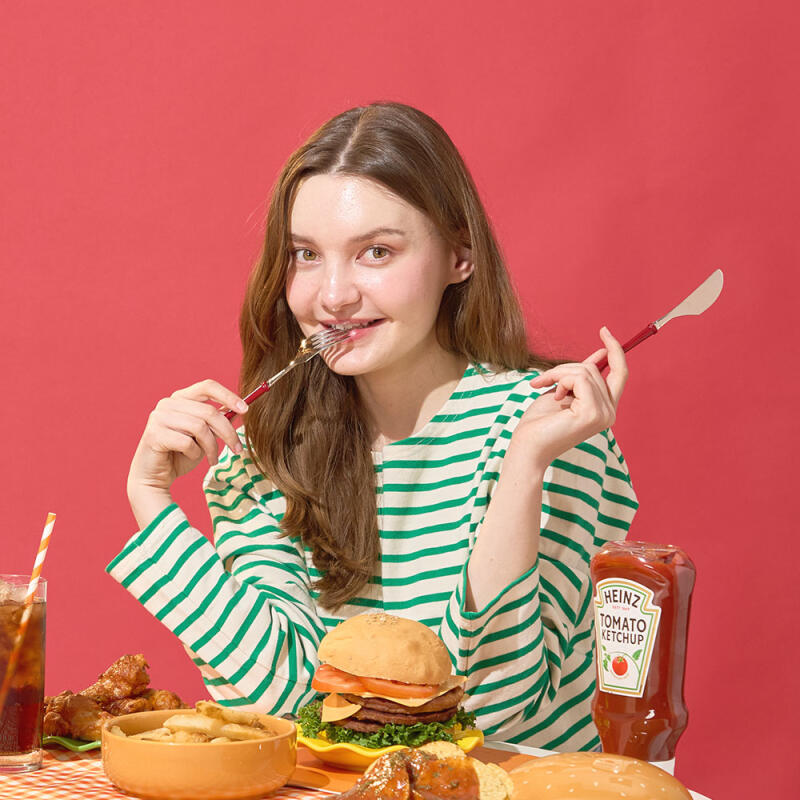 

Red Swing Cutlery 3-Piece Set (Spoon + Fork + Knife)