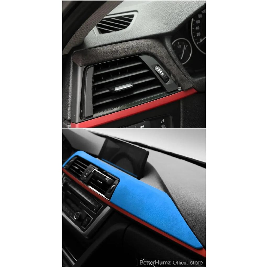 For BMW Series 3 4 F30 F31 F32 F34 F36 Carbon Fiber Wrap Car Dashboard Cover Trim Panel Sticker Interior Auto Tuning Accessories