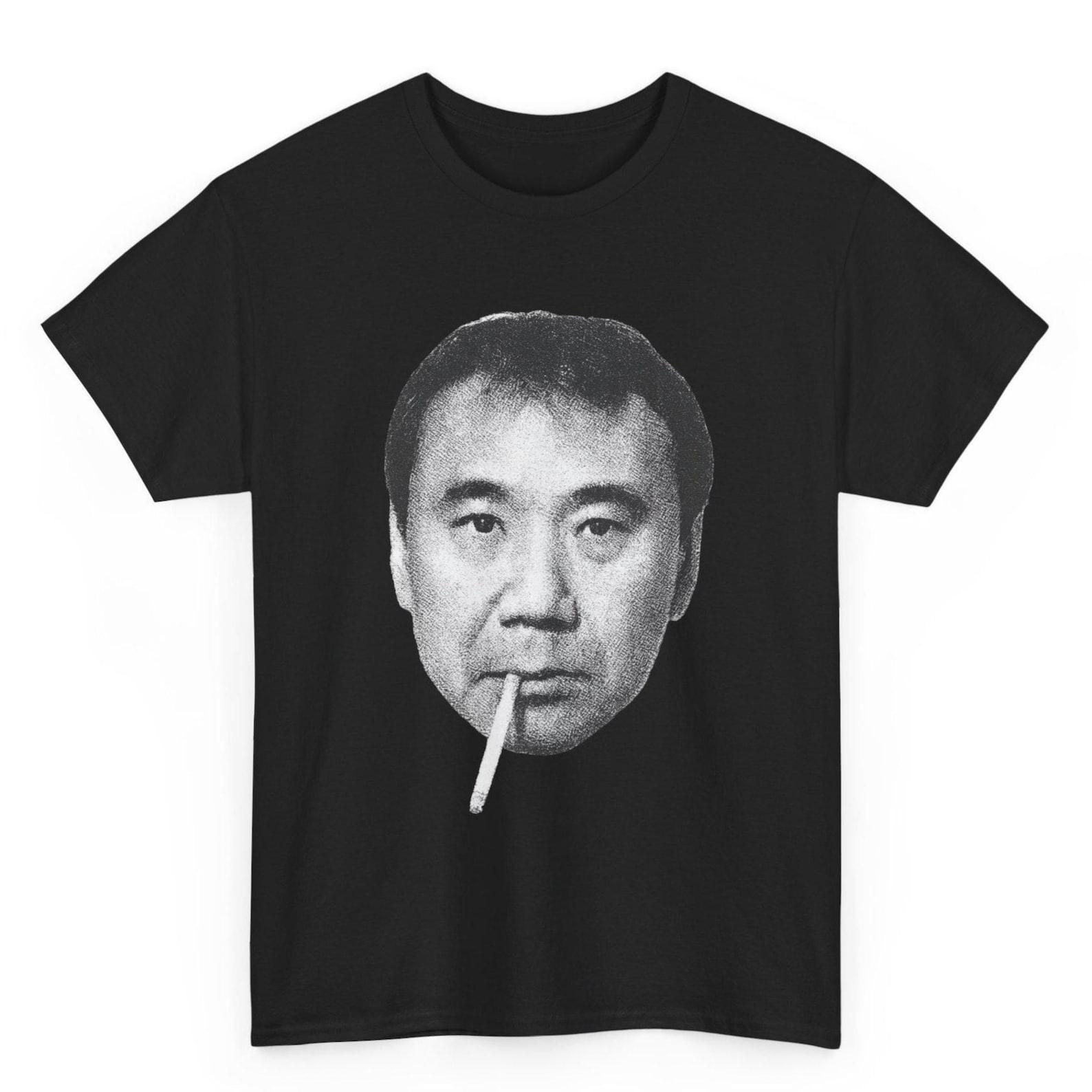 Haruki Murakami T-Shirt: Surrealist Literary Icon Tee for Readers 4XL