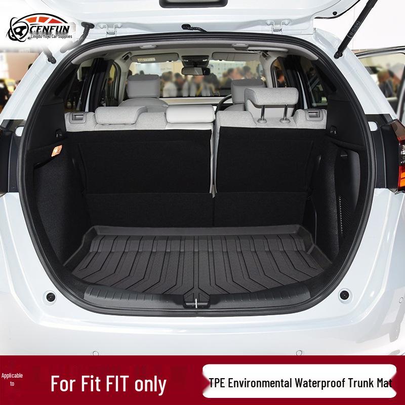 

Водонепроницаемый TPE коврик в багажник для праворульного Honda Fit Hybrid (4-е поколение) Trunk Mat