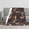 1PC Tigers Blanket Throw Blanket Novelty Warm Blanket All Season Gift