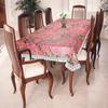 Premium 6-8 Seater Dining Table Cover, Waterproof and Dustproof (Digital Pink, 60x90 Inch- 6-8 Seater)