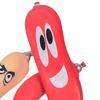 צעצוע חם וגמיש להוצאת נקניקיות עם חול זיכרון, TPR רך לפידג'ט להקלה על מתח, גאדג'ט דחיסה בצורת נקניקייה ריאליסטי לילדים ומבוגרים