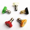 Pressure Washer Nozzle Kit 5 Colors 0 15 25 40 Degree Fan Shape Power Pressure Washer Nozzle Tips for Car Floor Wash