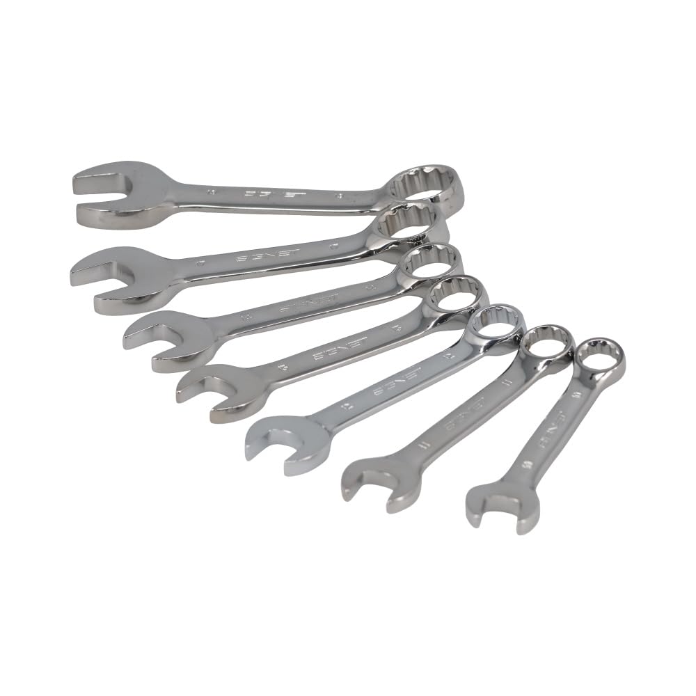 SIGNET 7-Piece Stubby Combination Wrench Set (MM) 30377