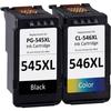 Cartouche D'encre - Sunnieink - 545 546 XL - Compatible Canon PIXMA - Grande Capacité - Pack De 2