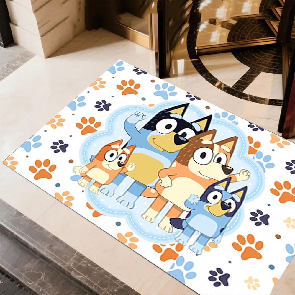 Fox Friends Adventure Area Rug Design for Decorate room Game Room Entryway Kitchen Antislip Carpet Office home decor