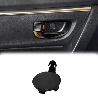 Car Inner Door Handle Plug Cap Cover Black For Toyota Corolla 2014 - 2017 2018