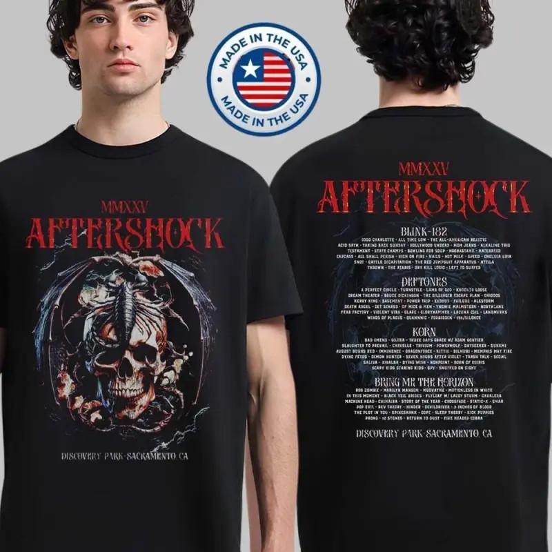 

Aftershock Festival 2025 Sacramento California Final Sting Inspired All Unisex T-Shirt XXXL
