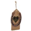 Metal Horseshoe Pendant Wedding Favors with Kraft Tags Wedding Decorations Party Supplies Gifts for