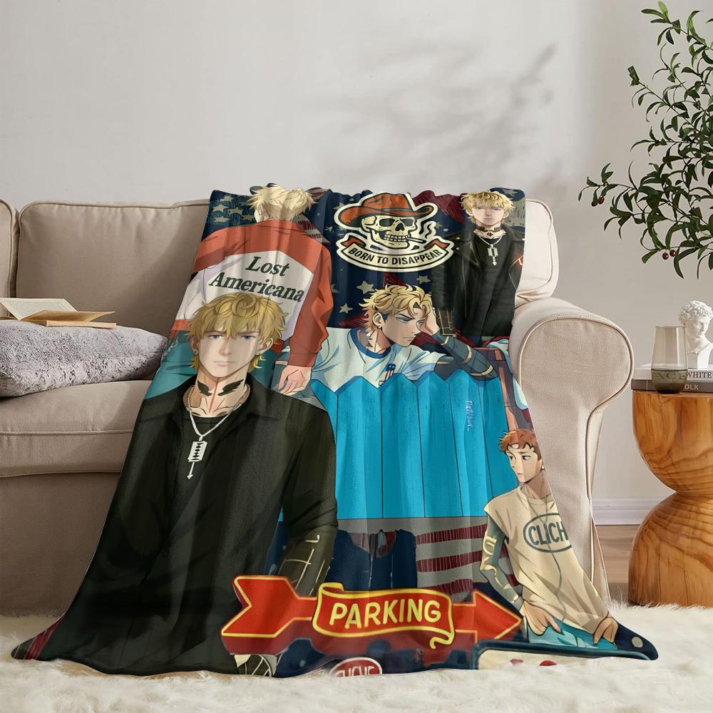 

GUOYU Blanket Ccolson Baker MmGK Throw Soft Flannel Throw Summer Blanket Lightweight Cozy Nap Blanket for Sofa Bed Travel 75x100cm (30x40inch)