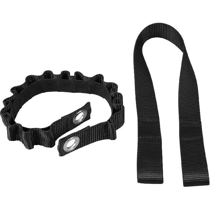 NICECNC Black Front Rear Lift Pull Strap Kit Compatible with KTM 125-450 XC SX XCF SXF 2023-24 150-500 EXC EXCF XCW XCF-W XW-F 2024,Compatible with