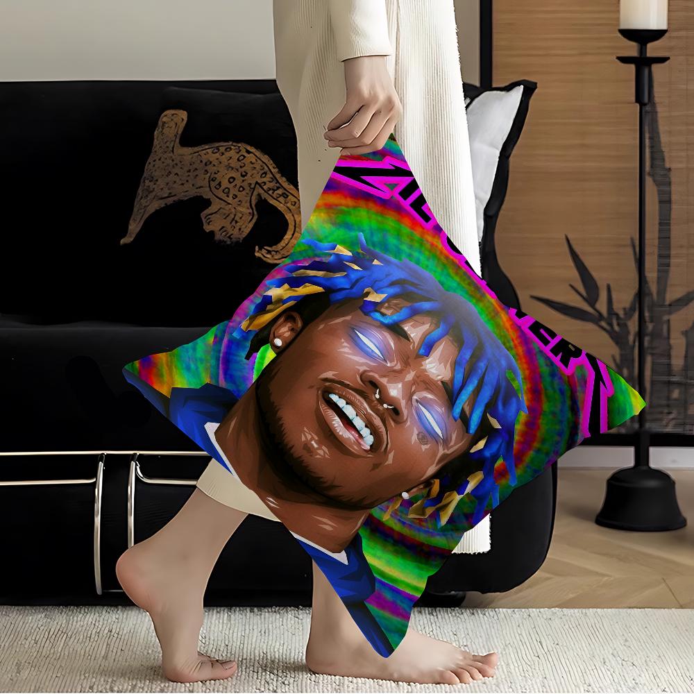 Singer Lil Uzi Vert Symere Woods Personalized Pillow Dust Cover Bedroom Kids Party Decoration Pillowcase Birthday Children Gift
