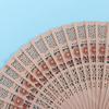 Handle Hand Fan Photo Prop Tool Folding Fans Hand Held Flower Fans Hollow Dance Hand Fans