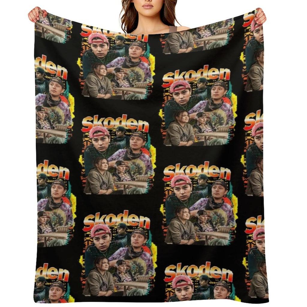 Skoden Reservation Dogs Throw Blanket Heavy Bed Fashionable Retros For Sofa Thin Blankets