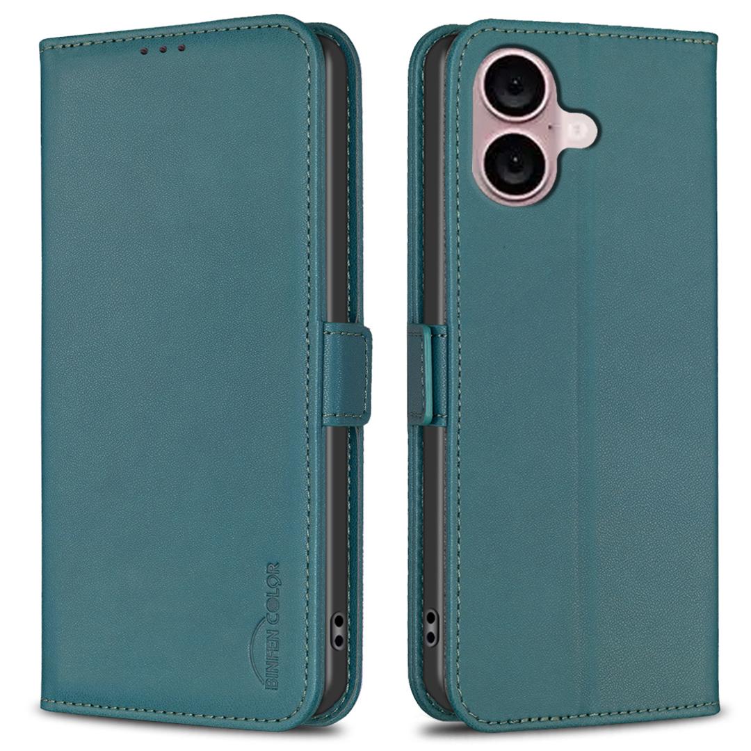 

BINFEN COLOR BF31 Для iPhone 16 Чохол Wallet Leather Flip Phone Cover