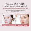 Maschera al Collagene Notturna con DNA di Salmone PDRN Maschera Viso per Pelle Luminosa come Vetro Elasticità Idratazione Rassodante Levigante Skincare Coreana