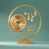 Brass Tabletop Clock Finish Decorative Ornate