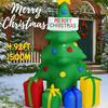 4.92FT Inflatable Toy Christmas Tree Gift Boxe Merry Christmas Festive Gifts Xmas Decorations for Yard Supplies Home Ornaments