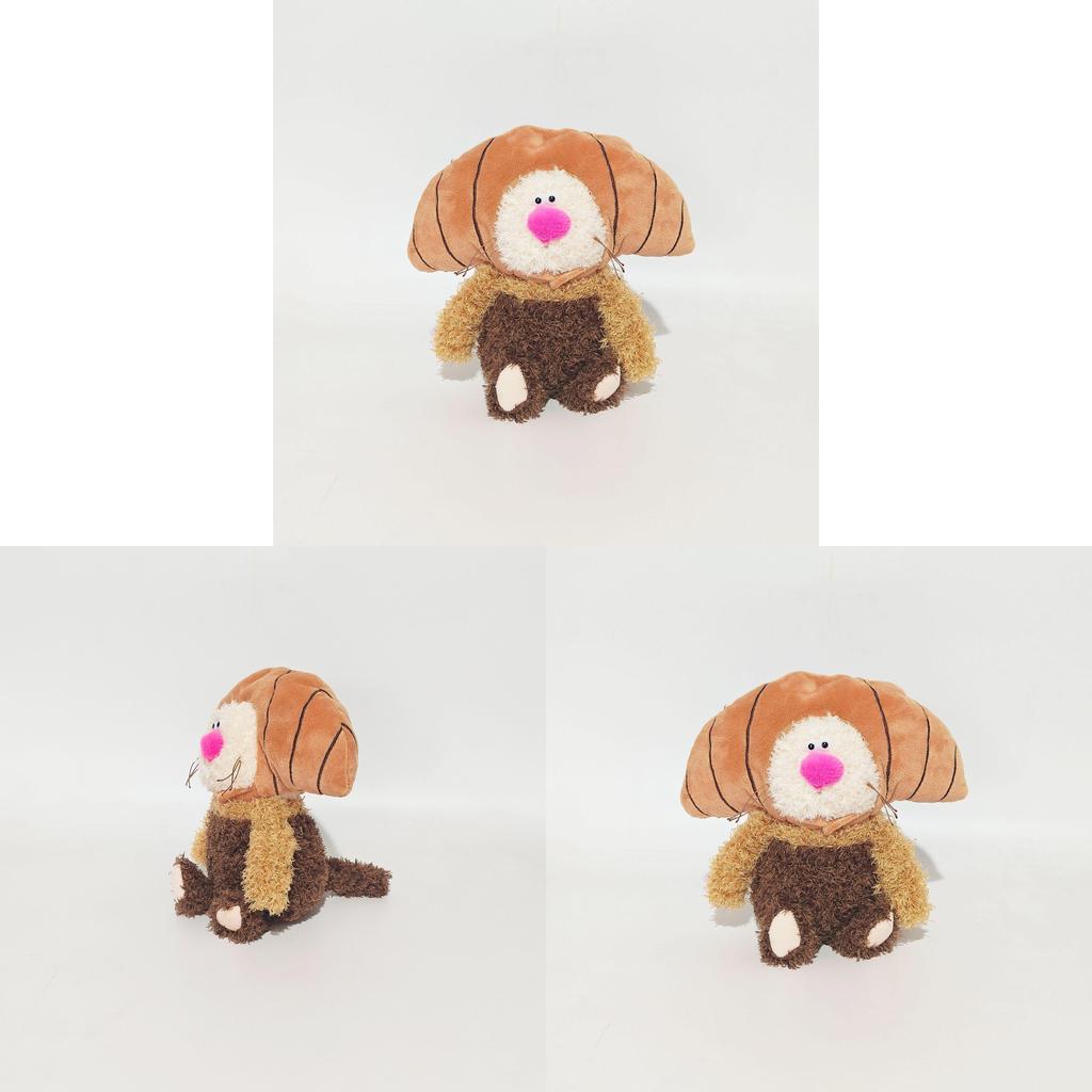 Cartoon Cowboy Hat Budibasa Cat Plush Toy With Short Pile Fur For Kids And Collectors
