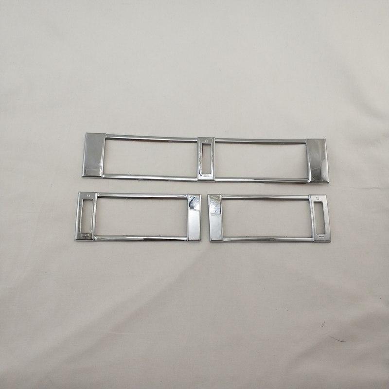 Dla Mercedes Benz W124 300E 500E 1986 - 1994 Samochód ABS Chromowane Akcesoria Wentylacja Nawiew Klimatyzacji Osłona Dekoracyjna Styl Naklejany