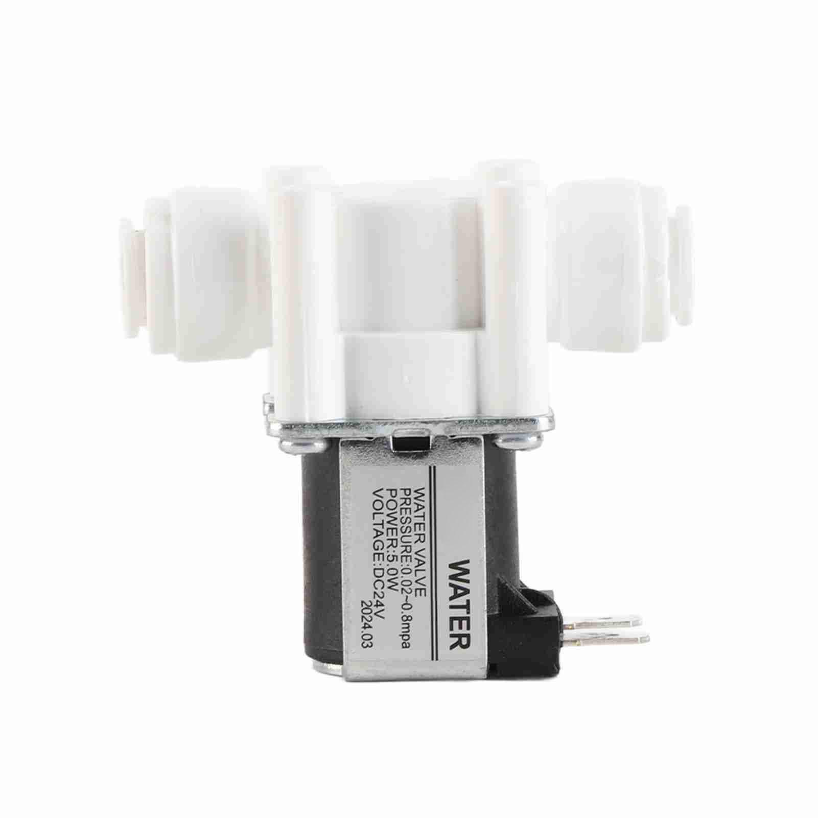 

24 В пост. струму НЗ Пластиковий Електричний Соленоїдний Клапан Швидке З єднання для Очисника Води