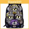 Murder Drones Anime Backpack Oxford Fabric Spacious School Bag For Students Teens College Essentials