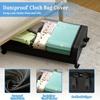 Under Bed Storage Organizer - Underbed Bins With Wheels And Lid For Clothes Bedding Shoes Blankets Books Toys Home Organization