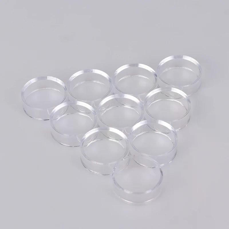 10PCS Acrylic Clear Display Stand Sphere Holder For Crystal Ball Base Pedestal Support Decor Pedestal