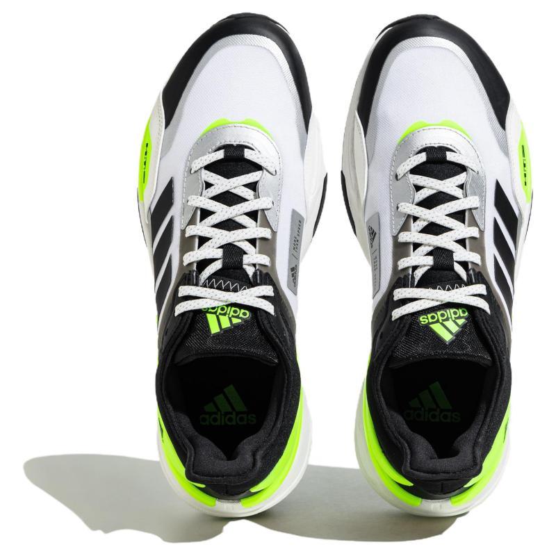 adidas MTS Abrasion Resistant Low Top Running Shoes Unisex Black White Green Sneakers JH5788