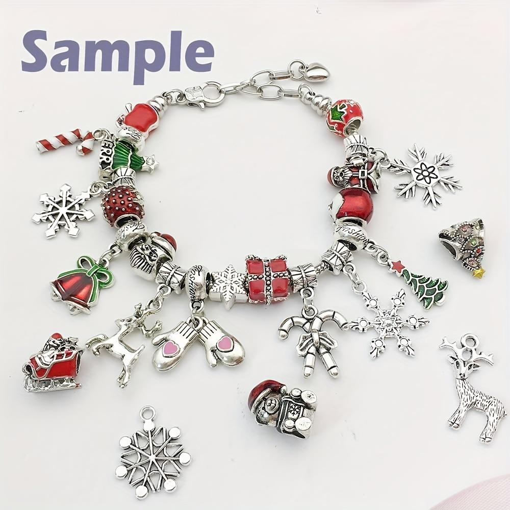100Pcs Clasp Bail Beads Charms Bail Tube Beads, Loose Spacer Bead Hanger Charm For Jewelry Making DIY Necklace Bracele
