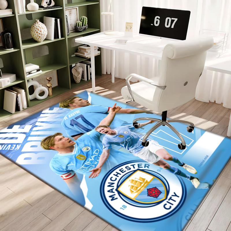 Former Manchester City F.C. Belgian athlete Kevin De Bruyne carpet is suitable for living room and bedroom doormats office balcony decorative carpet 1