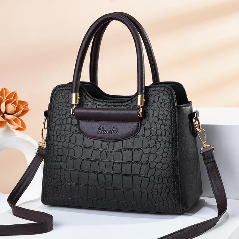 2023 New Fashion Stone Texture Cross-border Tote Shoulder Bag With Large Capacity